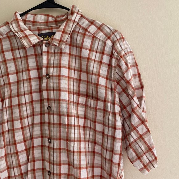Plaid Cabela's Button Up Shirt - Picture 2 of 6